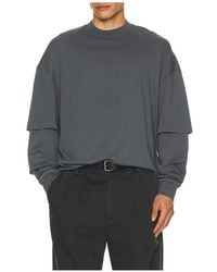 DARKPARK - Troy Double Sleeve Tee - Lyst