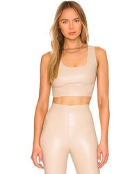 Commando - CROP-TOP FAUX LEATHER - Lyst