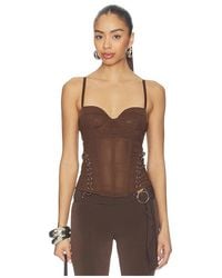 Miaou - Christina Corset Top - Lyst