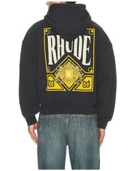 Rhude - Playing Card Hoodie - Lyst