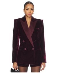 retroféte - Reffie Velvet Blazer - Lyst