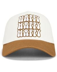 Happy Caps - Stacked Bubble Logo Two Tone 5 Panel Hat - Lyst
