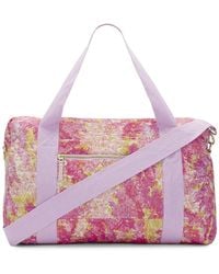 Kipling Synthetic Large Insluated Lunchbox With Trolley Sleeve in Pink Candy c Womens Bags Duffel bags and weekend bags Pink 