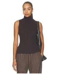 Enza Costa - Cashmere Jersey Shell Top - Lyst