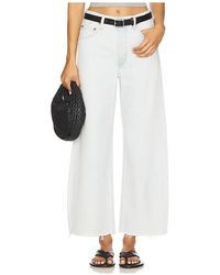Agolde - Low Curve Fray Jeans - Lyst