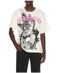 Ed Hardy - Panthers Boxy Tee - Lyst