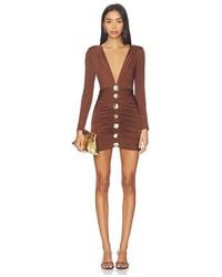 PATBO - Moonlit Jersey Long Sleeve Mini Dress - Lyst