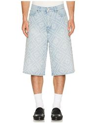 CASABLANCA - Pearl Denim Shorts - Lyst