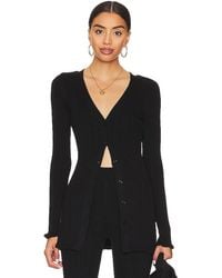 Tularosa - Variegated Rib Cardi - Lyst