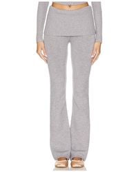 Frankie's Bikinis - Flared Cloud Knit Lounge Pants - Lyst