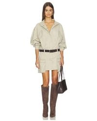 Courtney Zheng - Drill Cargo Mini Dress - Lyst