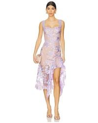 Bronx and Banco - Eva Midi Dress - Lyst