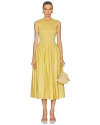 Pistola - Gladys Smocked Bodice Dress - Lyst