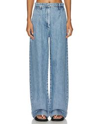 Rag & Bone - JAMBES LARGES FEATHERWEIGHT ABIGALE PLEATED - Lyst