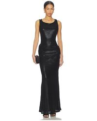 chinese dress ladies Sundrenched Solid Maxi Dress- Black ~ Free People – Arizonia Rose main image 0