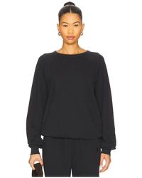 ÉTERNE - Oversized Lightweight French Terry Raglan Sweatshirt - Lyst