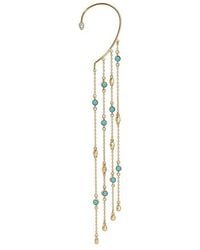 Ettika - Linear Chains Statement Ear Cuff - Lyst