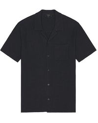 Vince - Camisa En Color Azul Marino Talla (También En S, Xl/1X) - Lyst