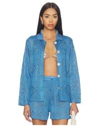 Calle Del Mar - Handkerchief Long Sleeve Shirt - Lyst