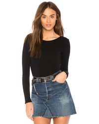 Commando Ballet Scoop Back Bodysuit - Black