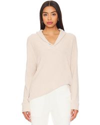 Barefoot Dreams - Cozychic Ultra Lite Ribbed Shawl Pullover - Lyst