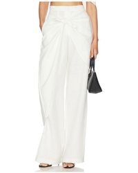 SELMACILEK - Knot High Waisted Pants - Lyst