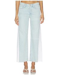Hudson Jeans - Rosie Seamed Wide Leg Jeans - Lyst