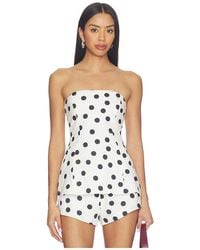 Amanda Uprichard - X Revolve Linda Top - Lyst