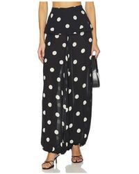 Adriana Degreas - Polka Dot Peplum Pants - Lyst
