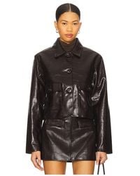 Blank NYC - Faux Leather Jacket - Lyst