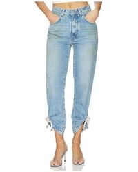 Area - Crystal Knot Jean - Lyst