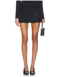 Lovers + Friends - Angie Wool Blend Skort - Lyst