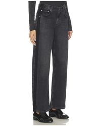 Citizens of Humanity - Lindz Low Rise Easy Straight With Tuxedo Stripe Jeans - Lyst