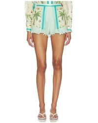 FALGUNI SHANE PEACOCK - Shorts En Color Mint, Talla (También En M, S, Xs) - Lyst