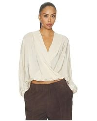 Herskind - Sisi Silk Hooded Blouse - Lyst