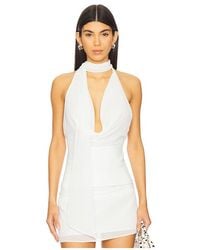 MAJORELLE - Kelly Halter Top - Lyst