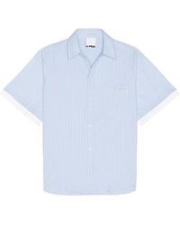 le PERE - Le Pre Double Short Sleeve ボタンダウンシャツ - Lyst