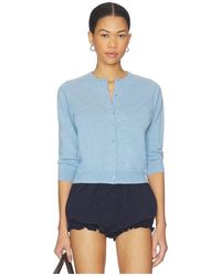 Autumn Cashmere - GILET BABY en Blue - Lyst