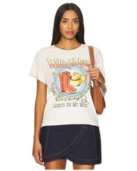 Daydreamer - Willie Nelson Paisley Reverse Gf Tee Shirt - Lyst