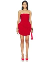 Magda Butrym - Strapless Mini Dress - Lyst