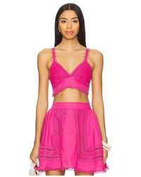 Peixoto - Jasmine Top En Color Rosado Talla (También En M, S, Xl, Xs) - Lyst