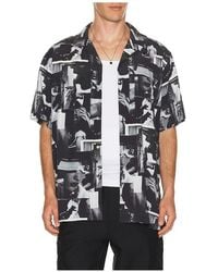 vowels - Printed Still Shirt - Lyst