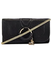 See By Chloé - Hana Small Leather Wallet On A Chain Bag - Lyst
