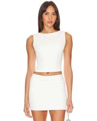 Lovers + Friends - X Anja Dujaković Lainey Top En Color Blanco Talla (También En Xs, S, M, Xxs, Xl) - Lyst