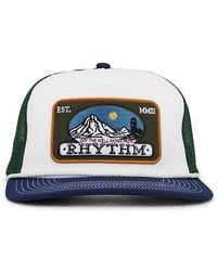 Rhythm - Horizon Trucker Cap - Lyst