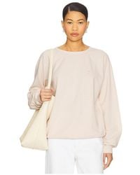 ÉTERNE - Oversized Lightweight French Terry Raglan Sweatshirt - Lyst