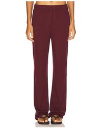 ÉTERNE - Pantalón Pierna Ancha En Color Vino Talla (También En M, S, Xl, Xs) - Lyst