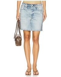 Rag & Bone - Miramar Terry Mini Skirt - Lyst