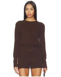 W. Cashmere - Laurel Cinched Waist Sweater - Lyst