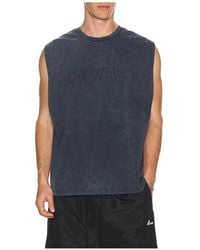 Off-White c/o Virgil Abloh - Laundry Sleeveless Tee - Lyst